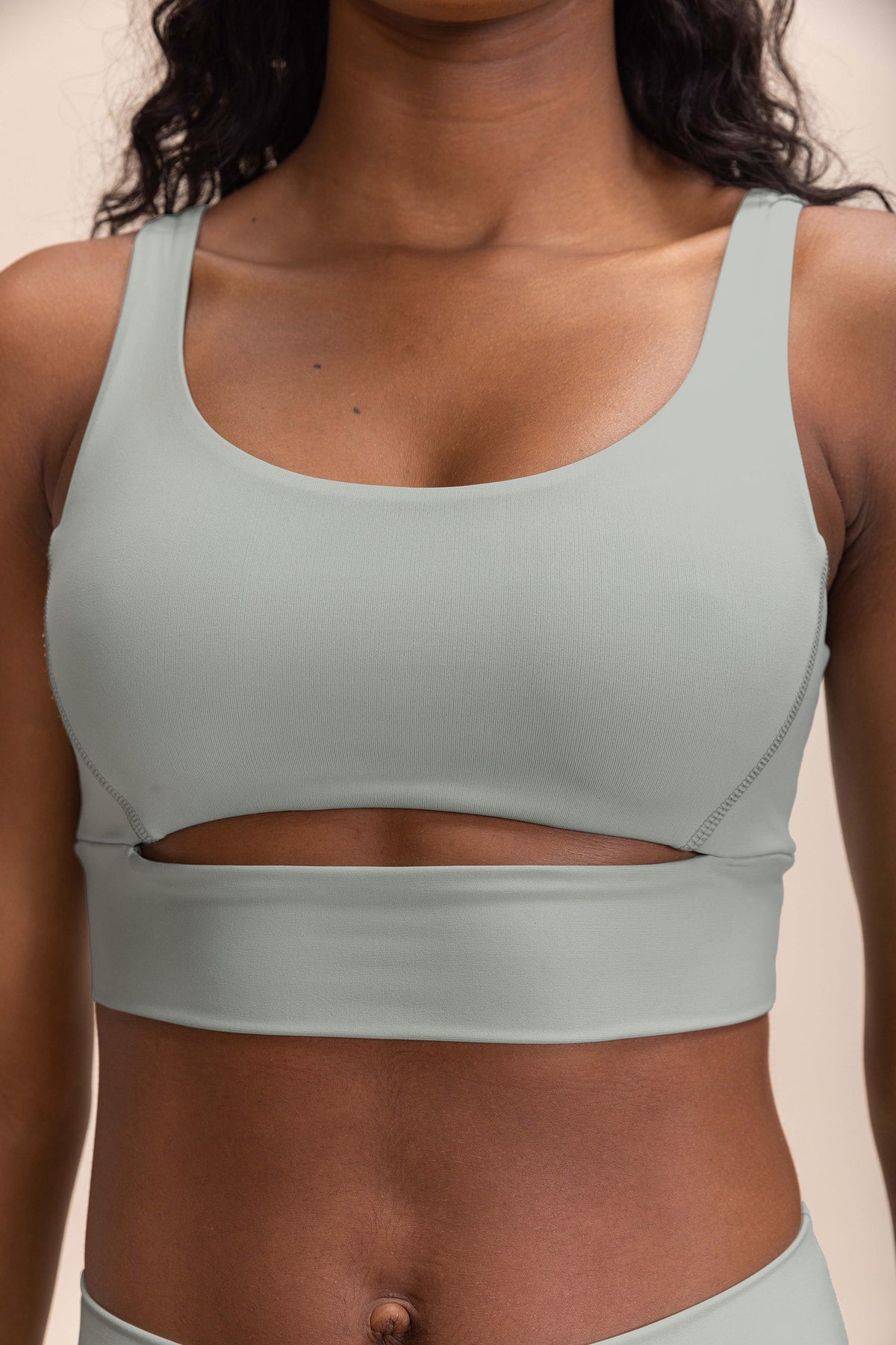 Green Sports Bra