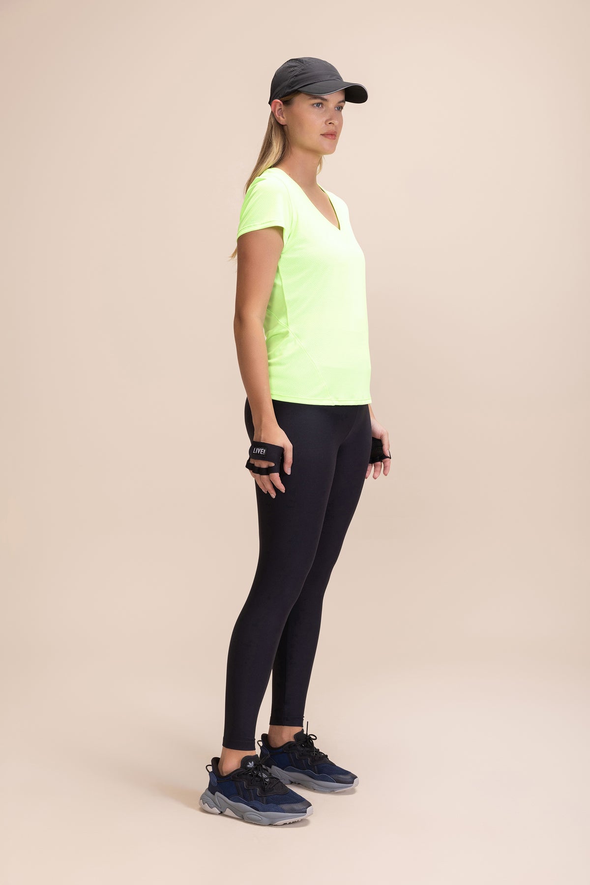 Action Side V-Neck T-Shirt