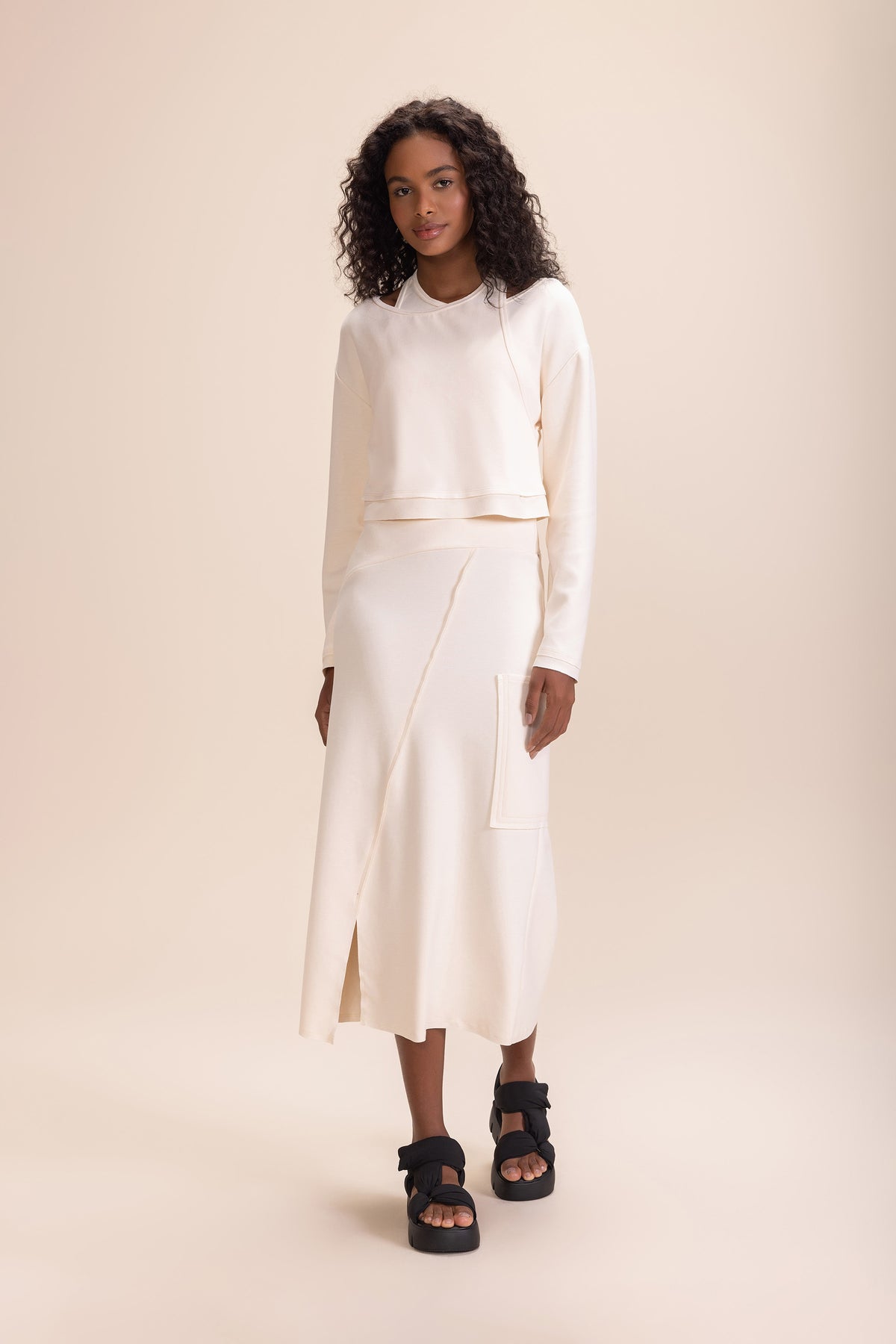 Type Posh Midi Skirt