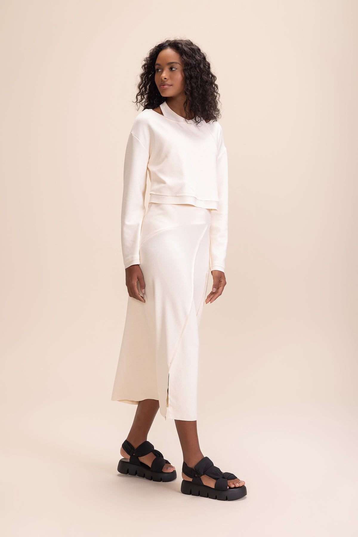 Type Posh Midi Skirt