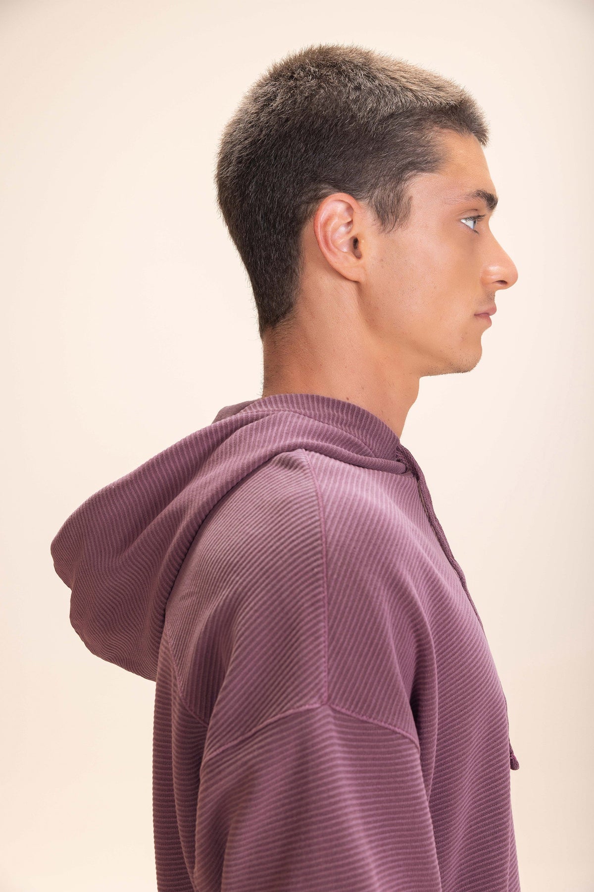 Ribbed Washed Men's Sweatshirt