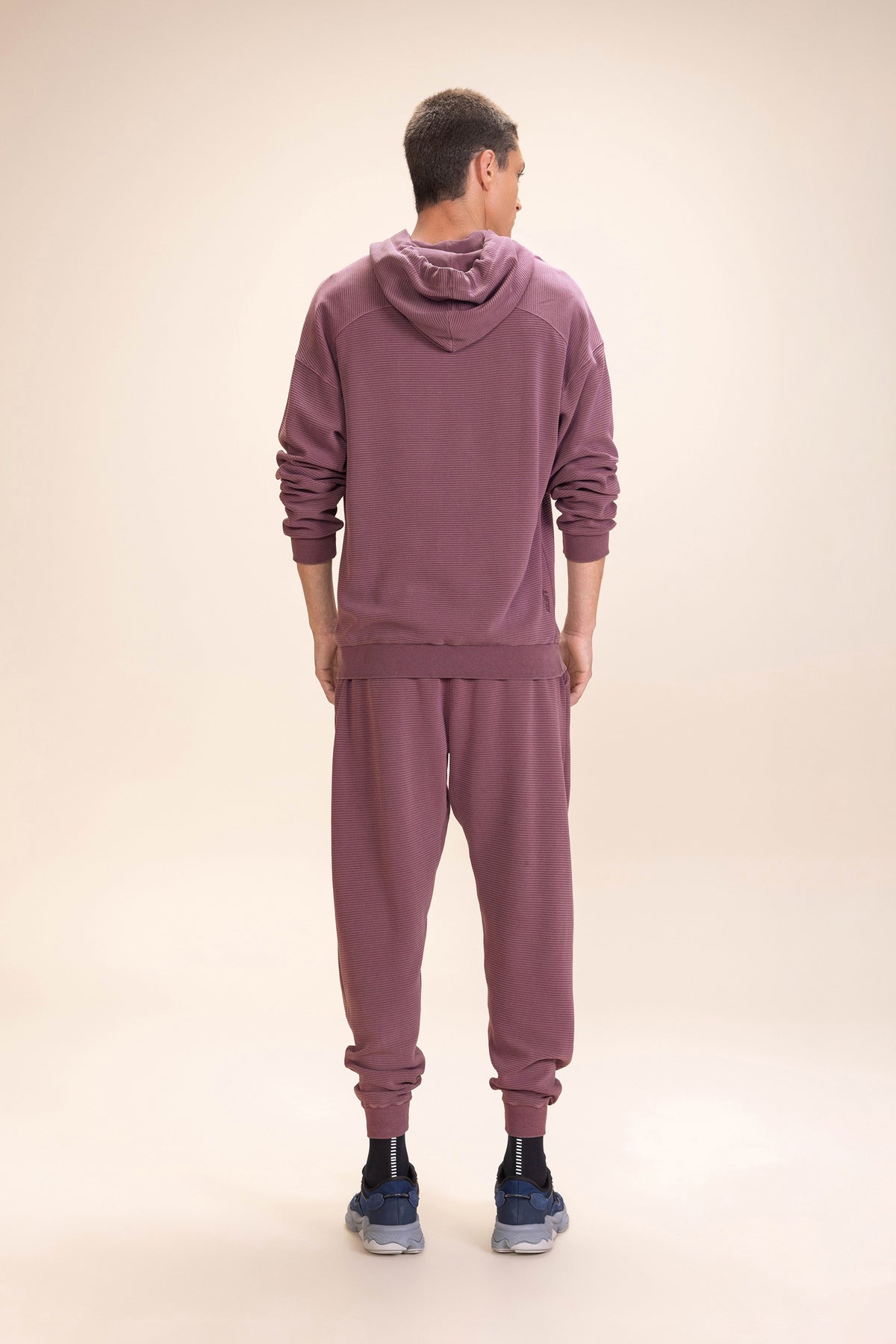 Ribbed Washed Men's Sweatshirt