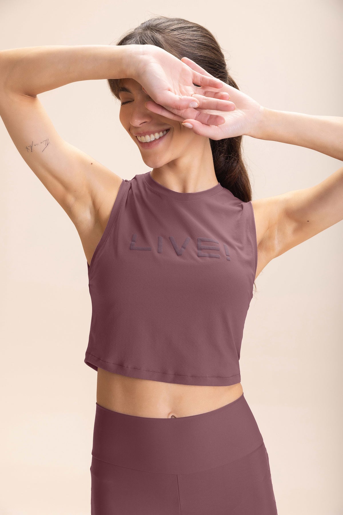 LIVE! Comfort Crop Tank Top