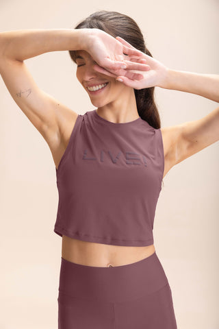 LIVE! Comfort Crop Tank Top