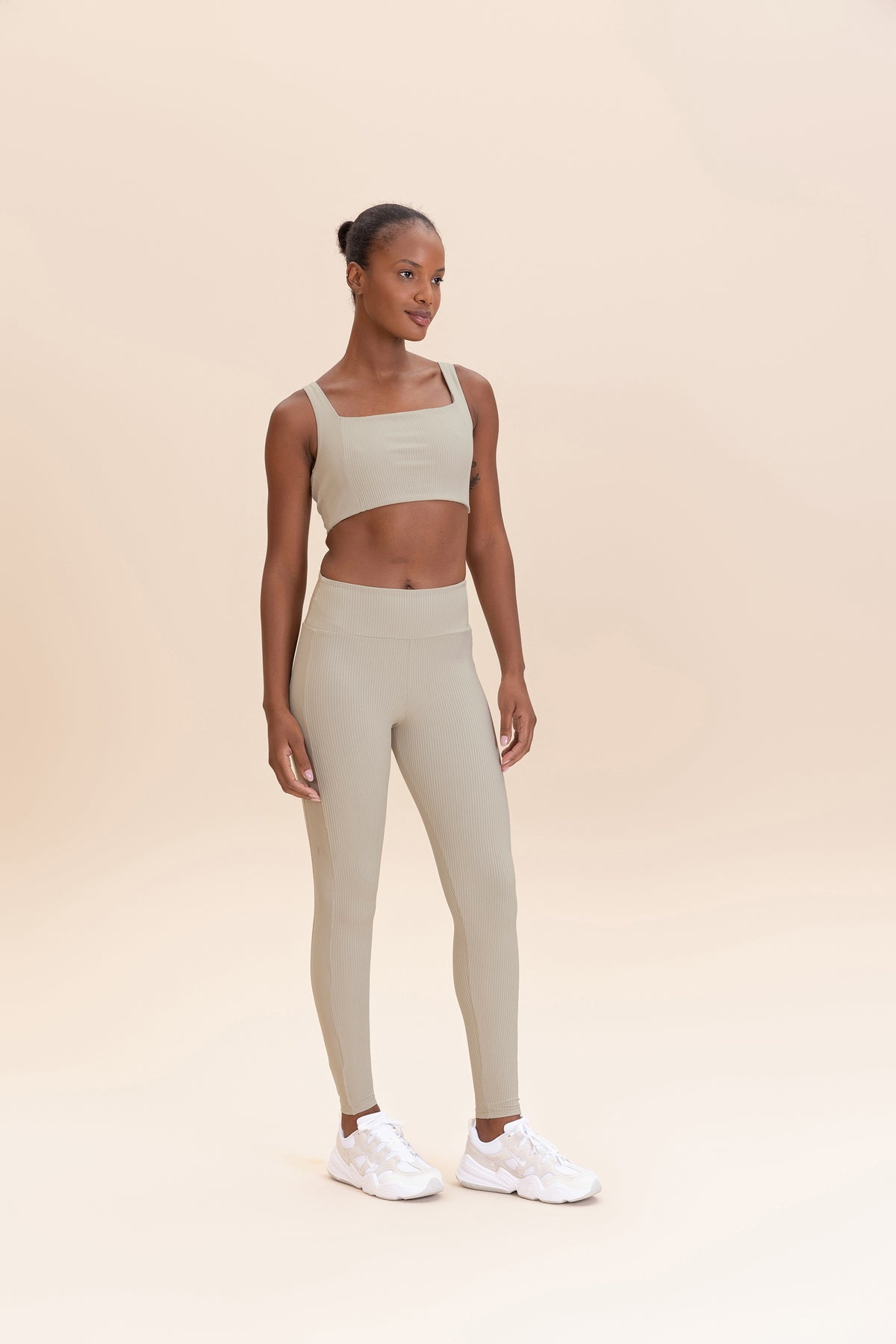 Rib Gloss Sports Bra