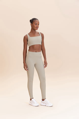 Rib Gloss Sports Bra