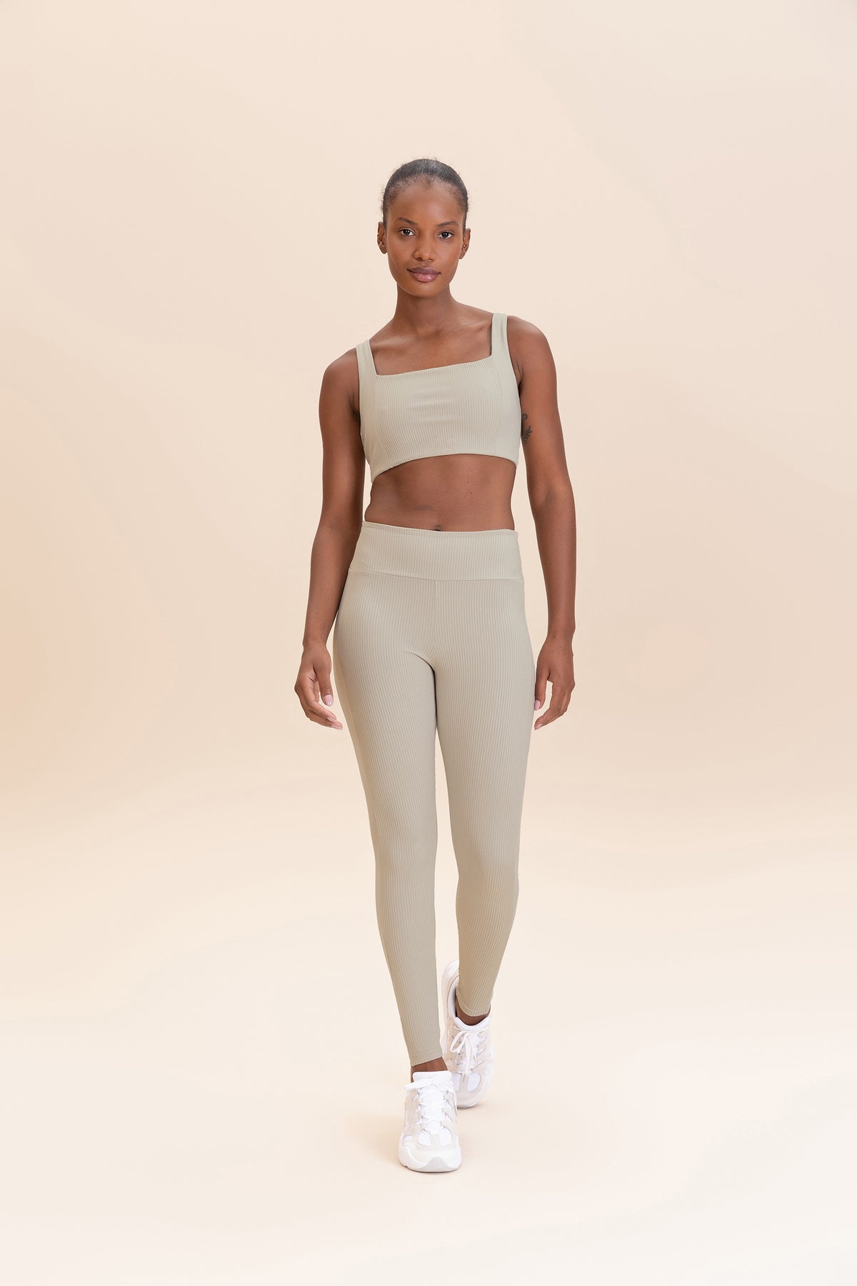 Rib Gloss Sports Bra