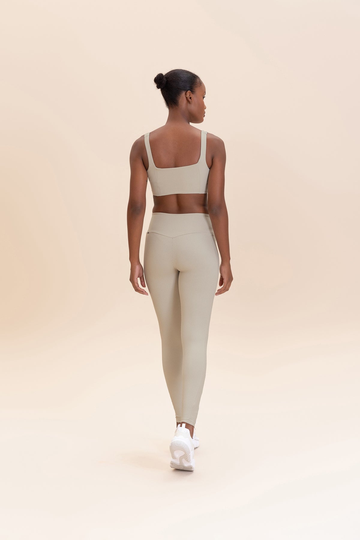 Rib Gloss Sports Bra