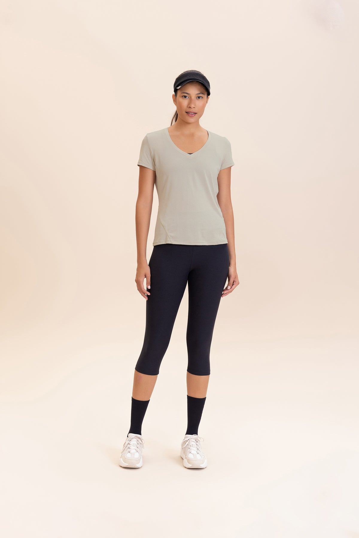 Action Side V-Neck T-Shirt