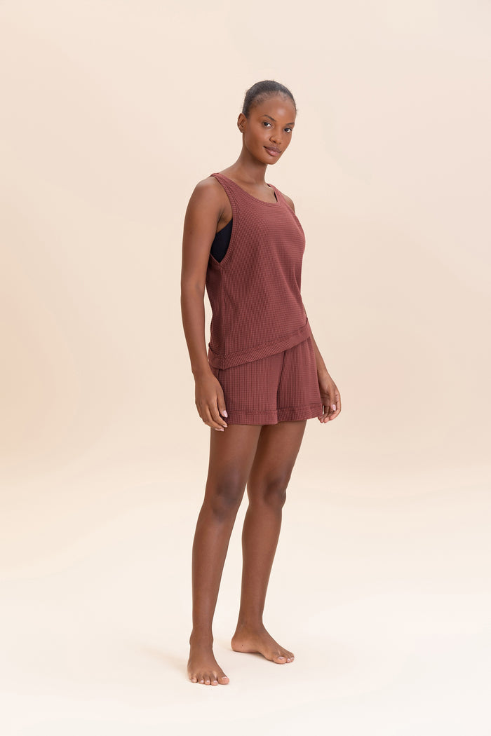 Asymmetric Coozy Tank Top