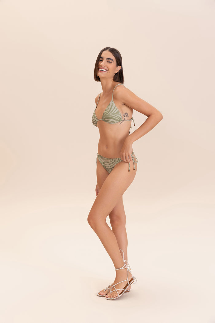 Forest Maxi Triangle Bikini Top