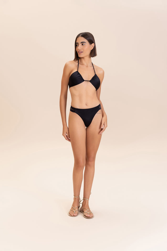 Shine Wide Band Bikini Top