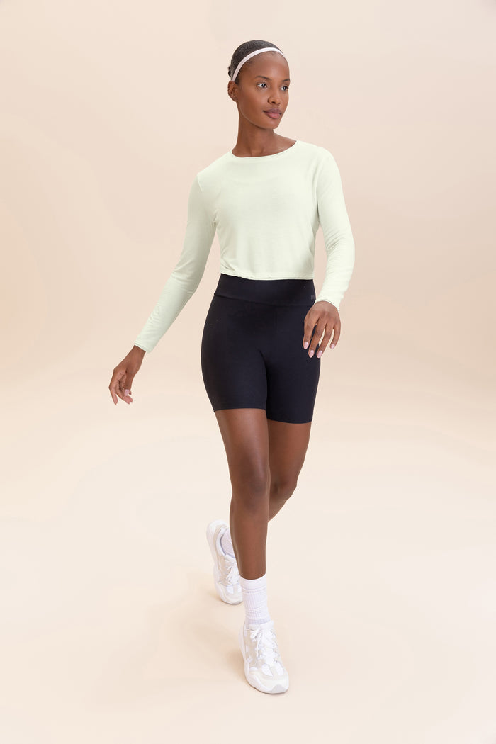 Visco Heart ML Crop Tee