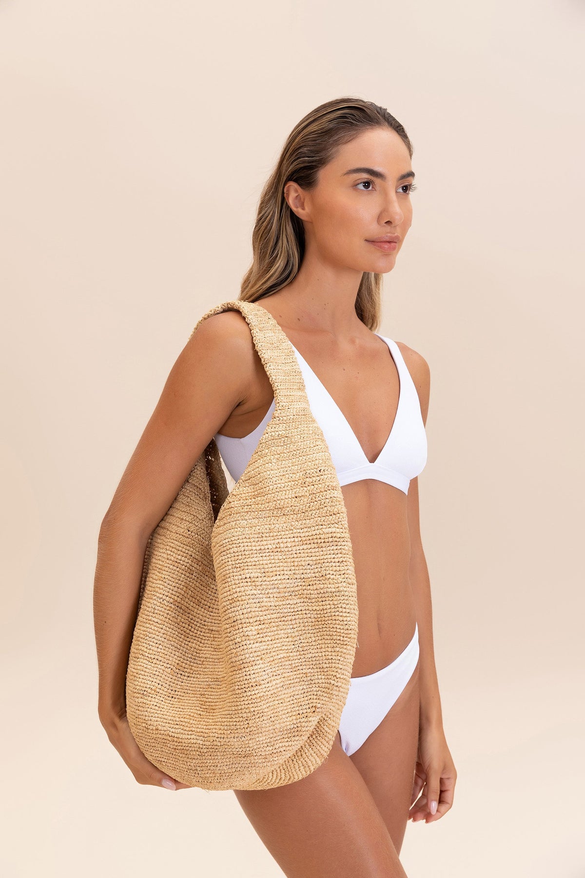 Beach Raffia Bag