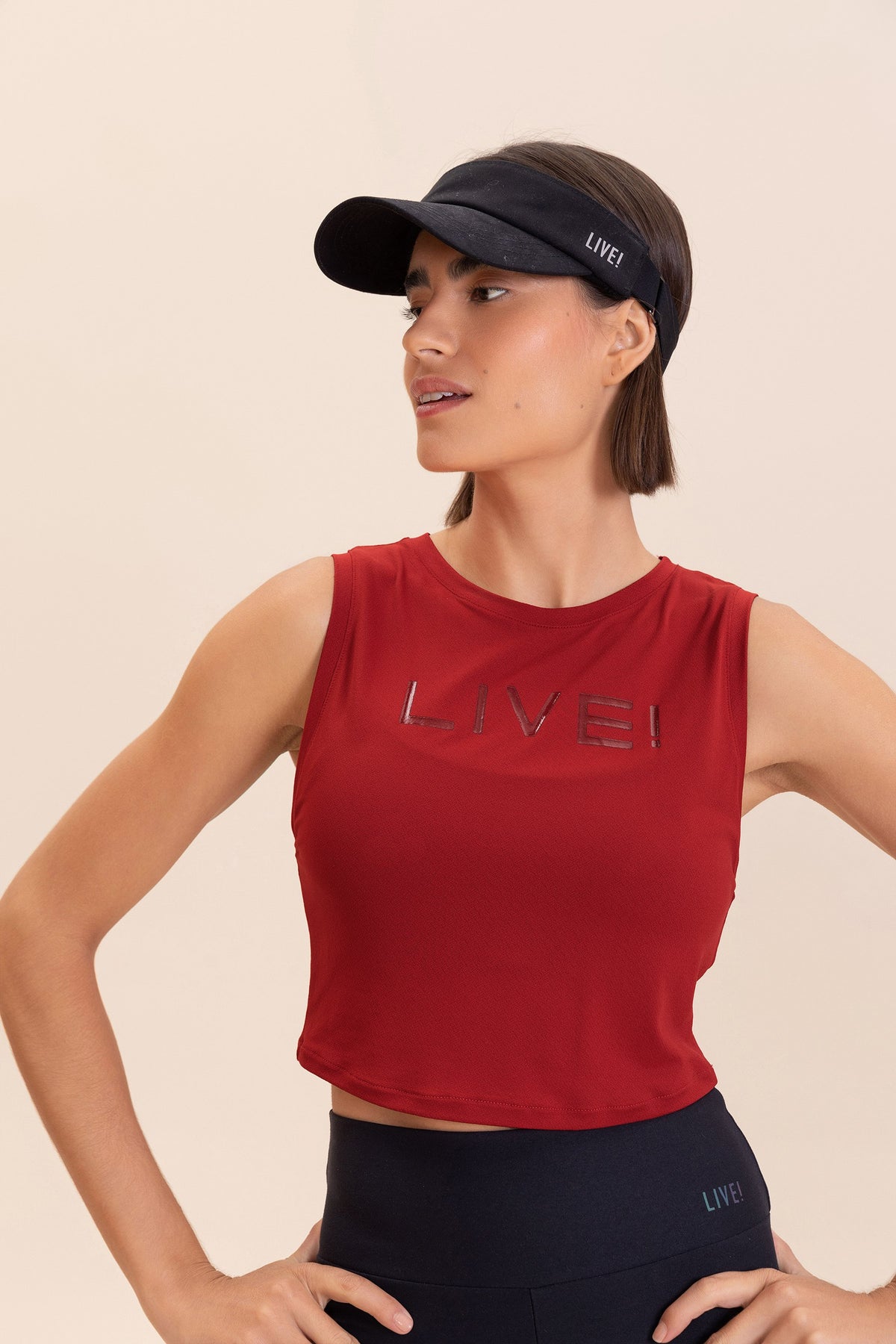 LIVE! Comfort Crop Tank Top