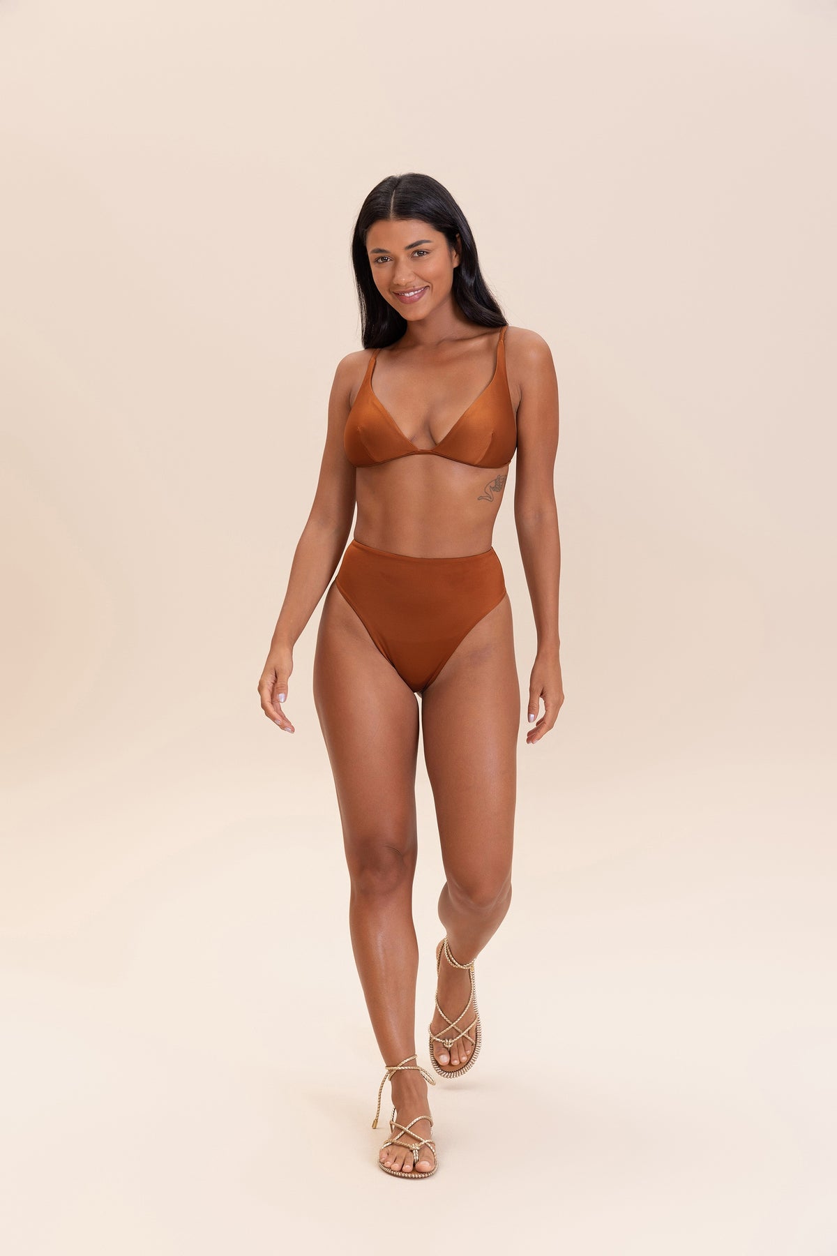 Shine High-Waisted Bikini Bottom