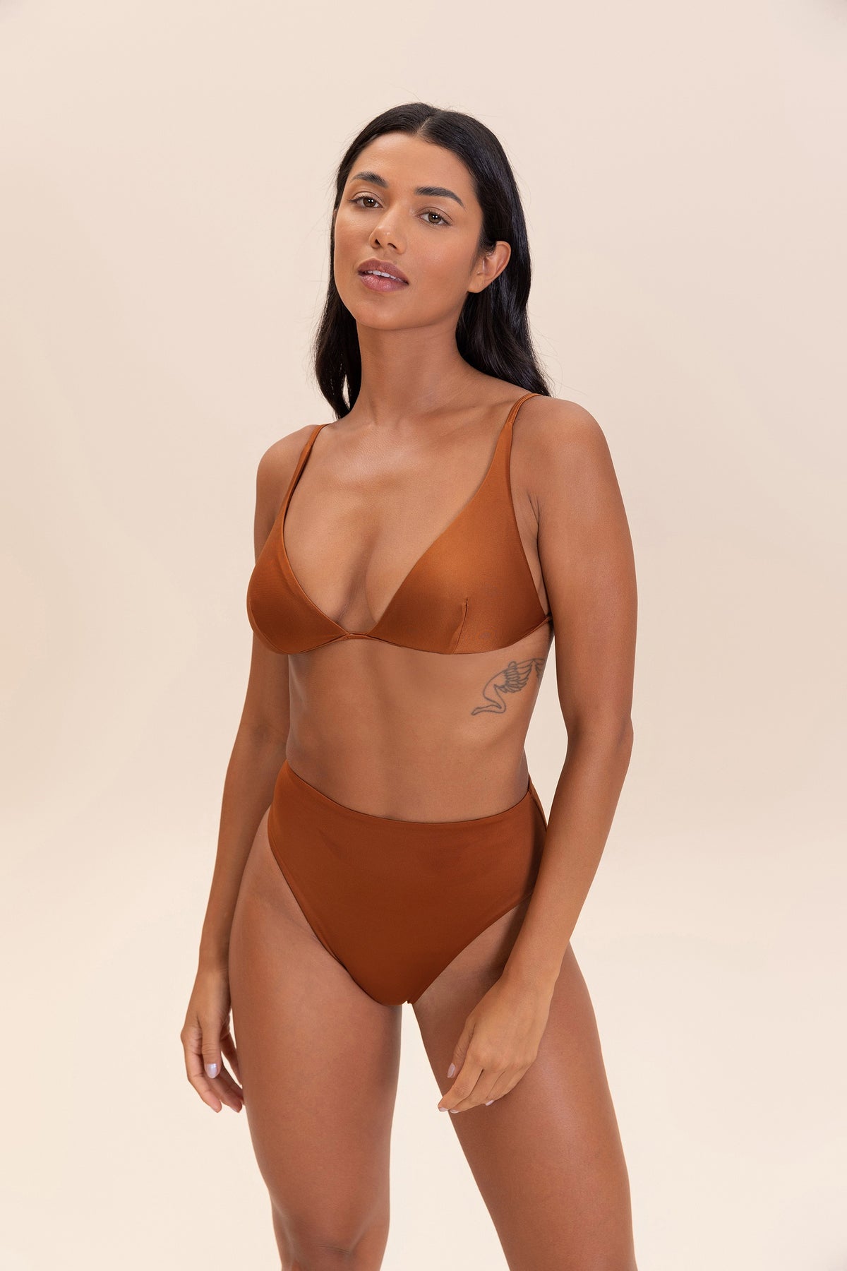 Shine High-Waisted Bikini Bottom