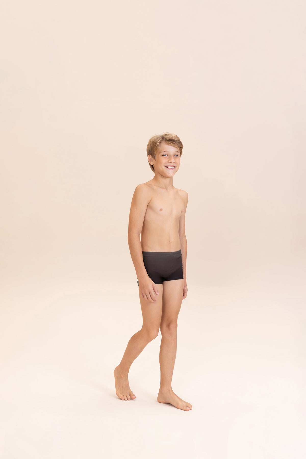 Sea Dusk Kids Swim Trunks