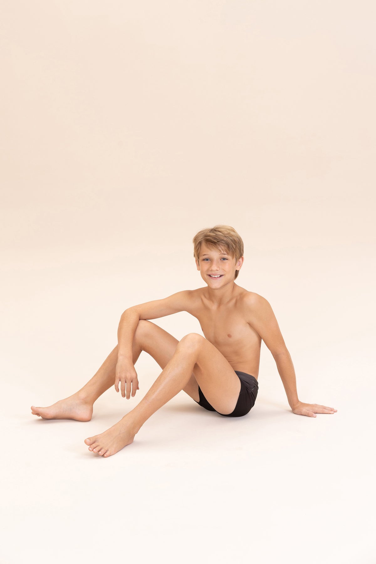 Sea Dusk Kids Swim Trunks