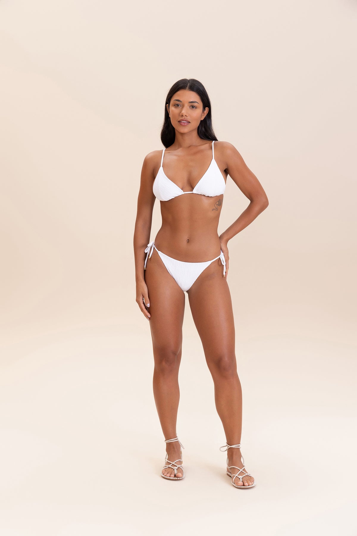 Curl Maxi Triangle Bikini Top
