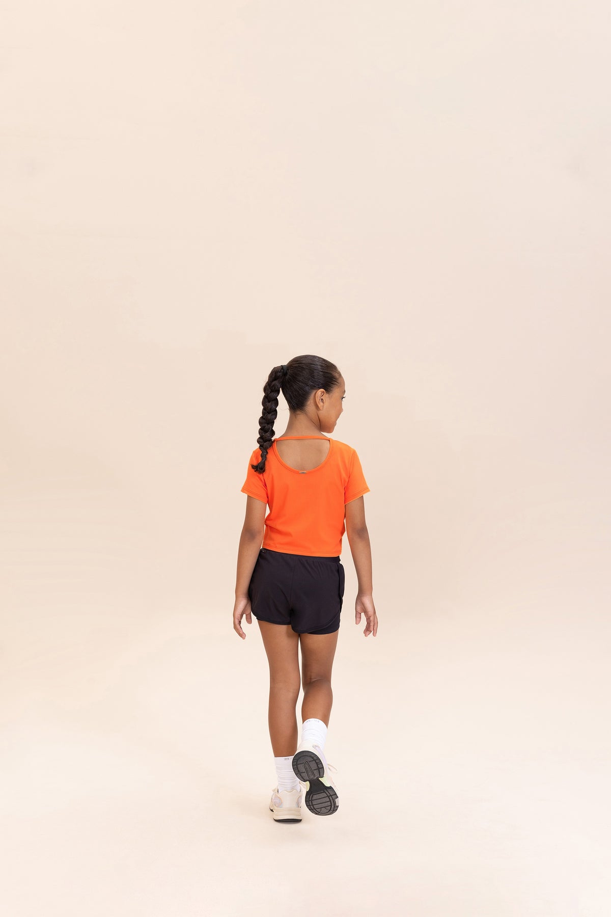 Ribbed Knit Kids T-shirt