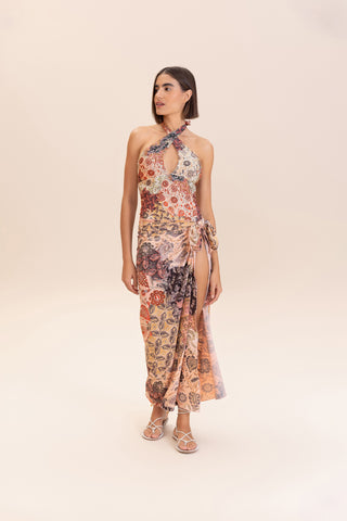 Boho Bloom Pareo Wrap