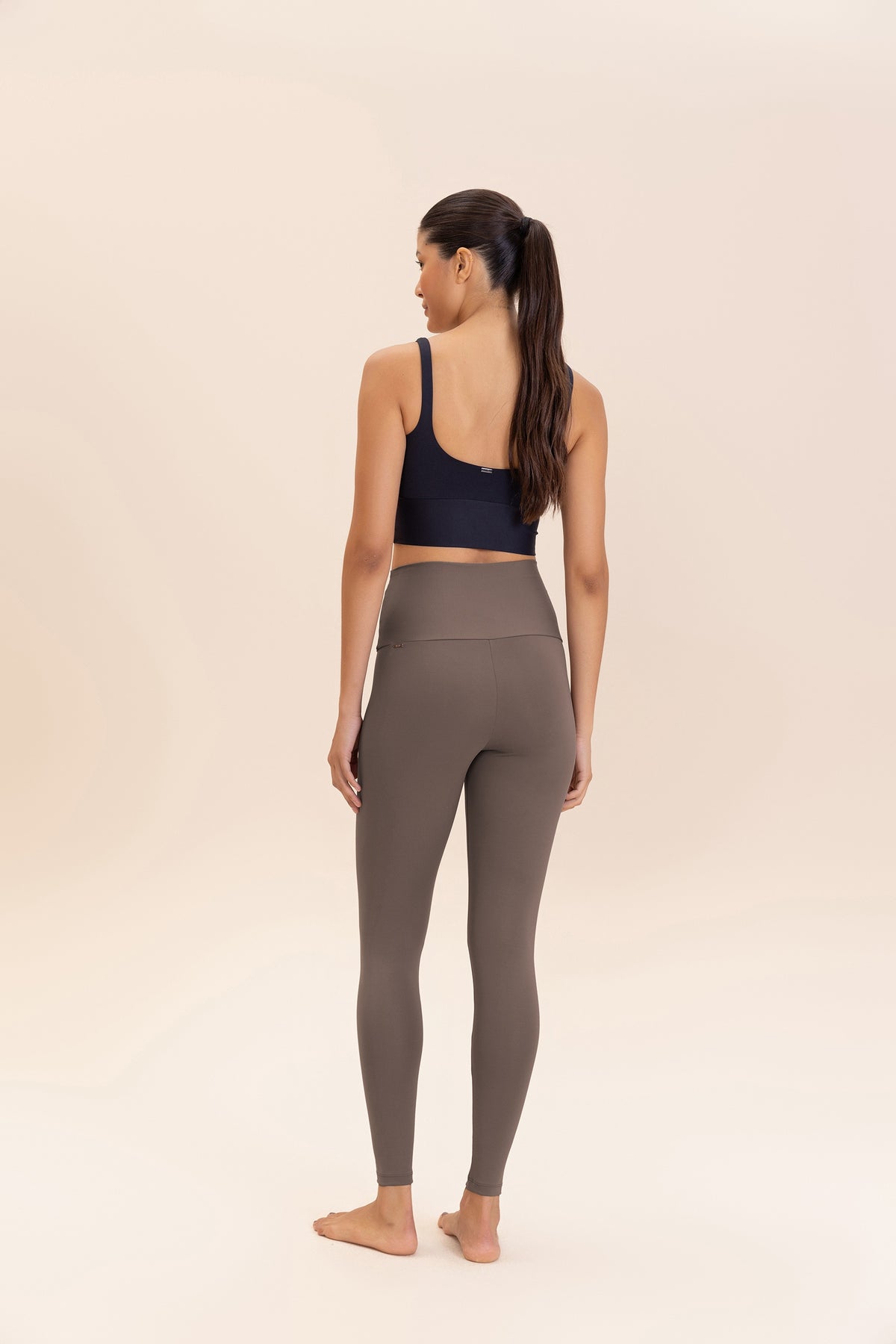 ByNature Wide-Waistband Long Leggings