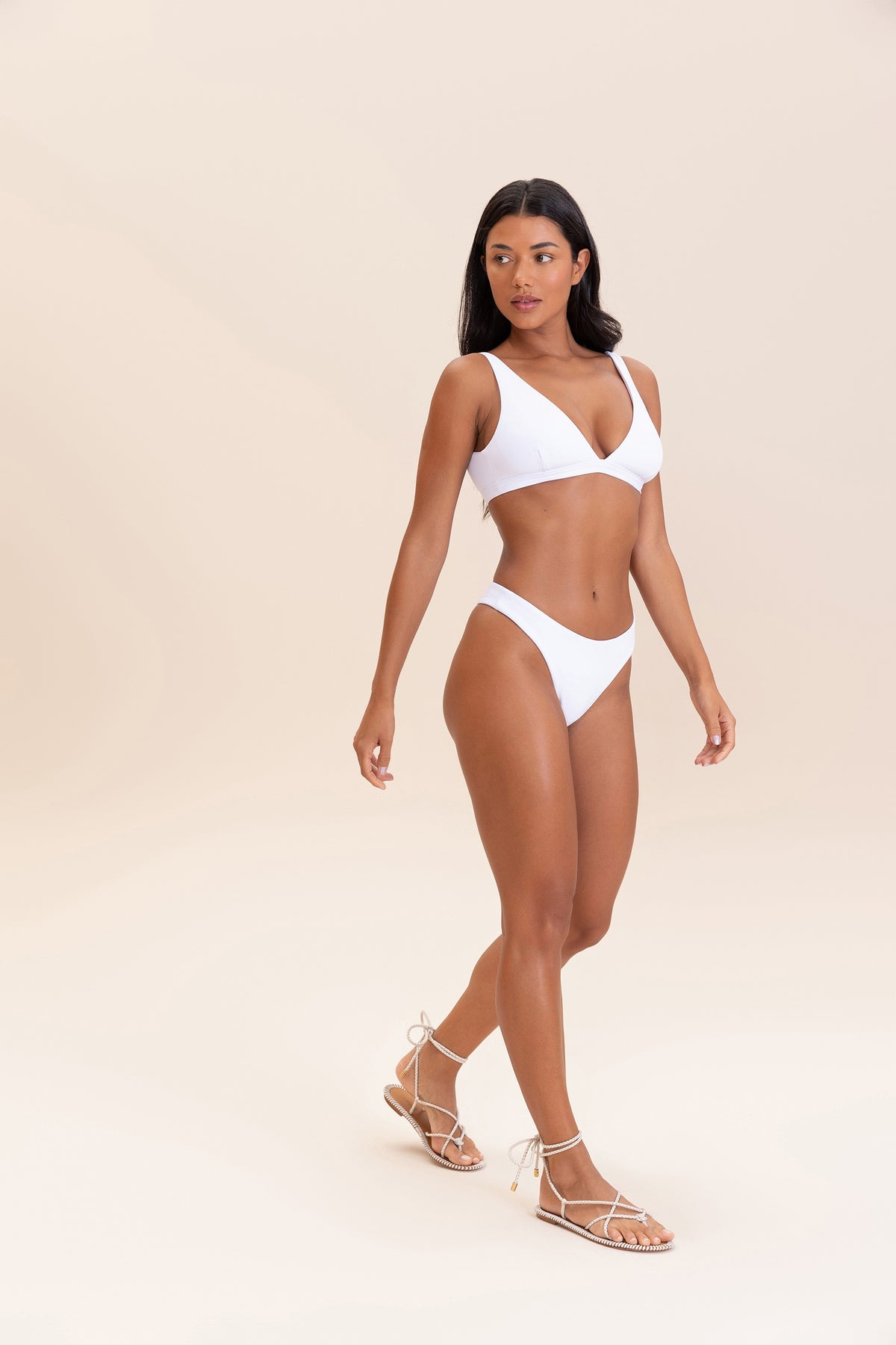 Wavy Triangle Bikini Top