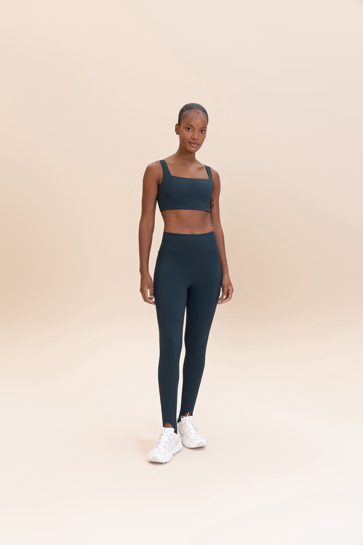 Rib Gloss Sports Bra