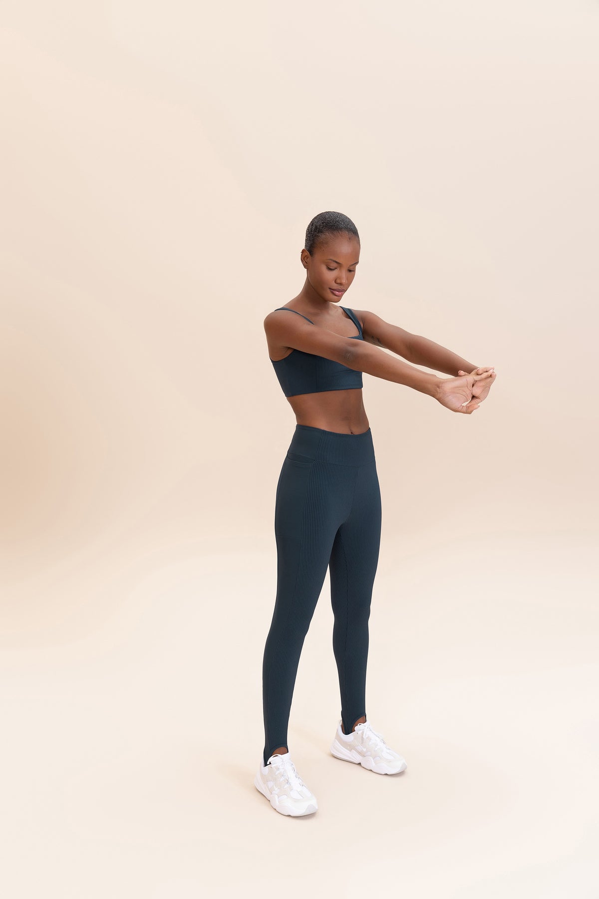 Rib Gloss Sports Bra