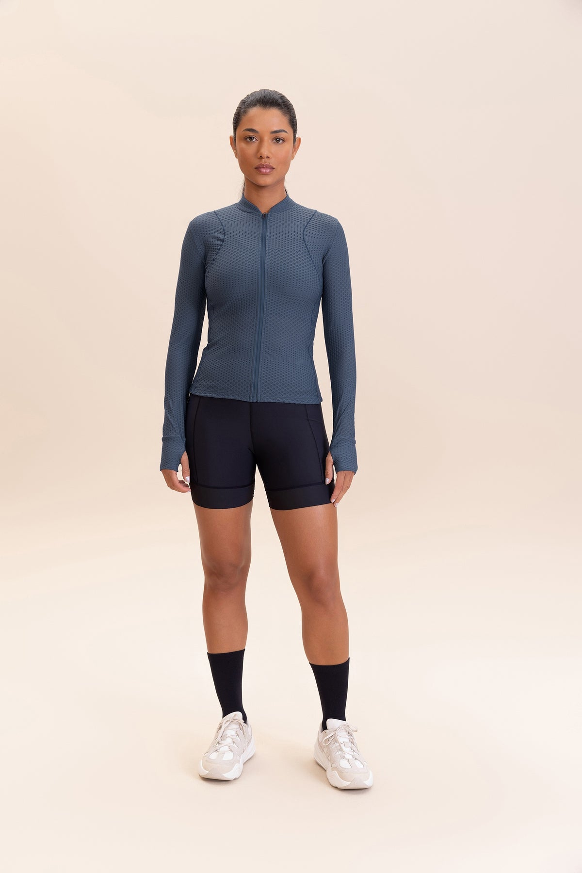 Effect Texture Run Jacket