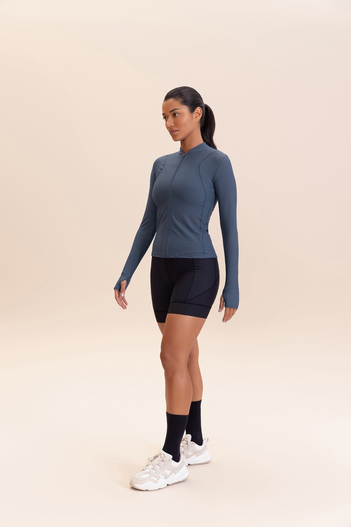 Effect Texture Run Jacket