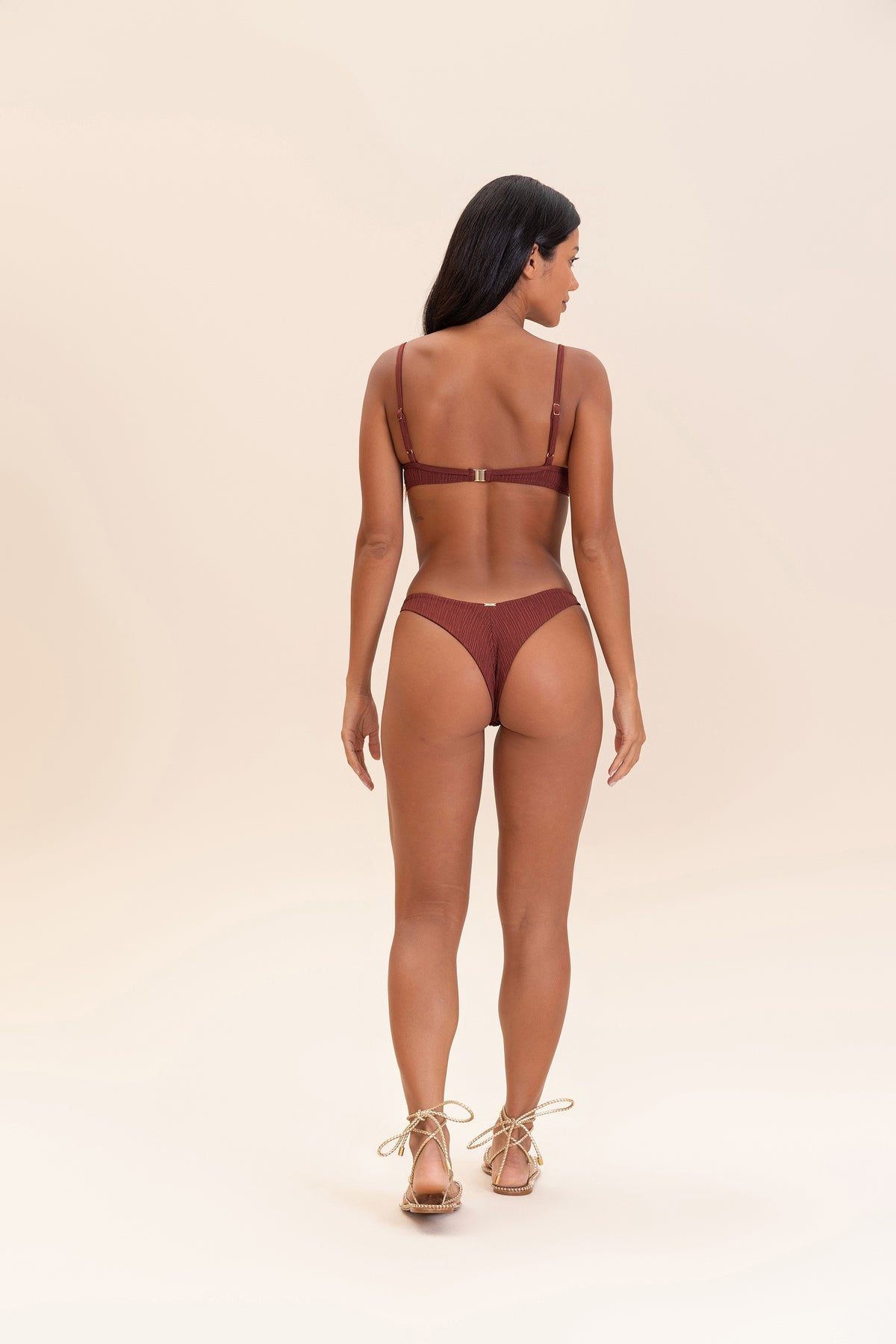 Curl Half-Cup Bikini Top