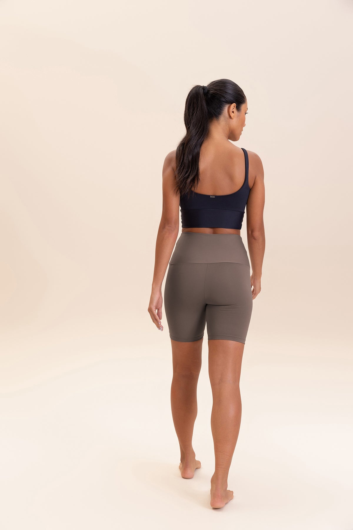 ByNature Wide-Waistband Long Shorts