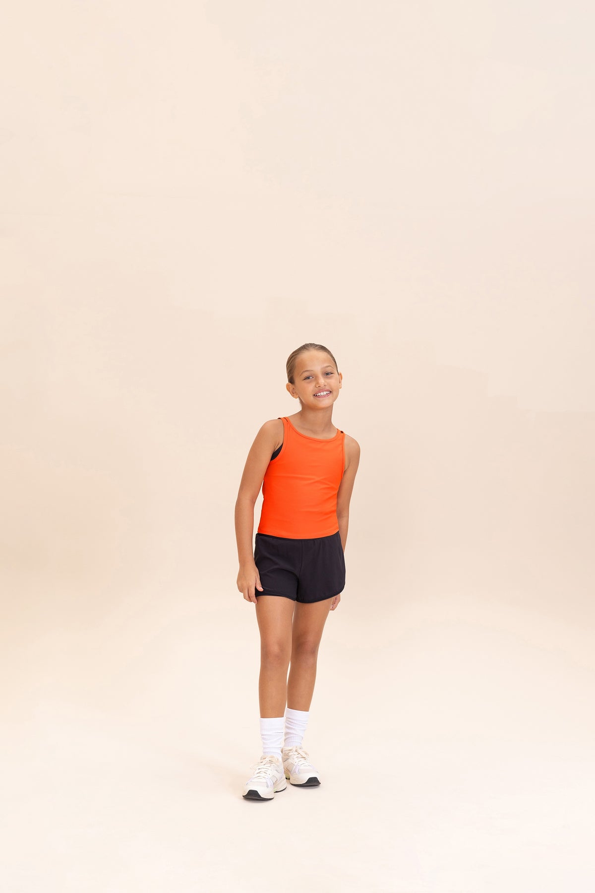 Ribbed Knit Kids Tank Top