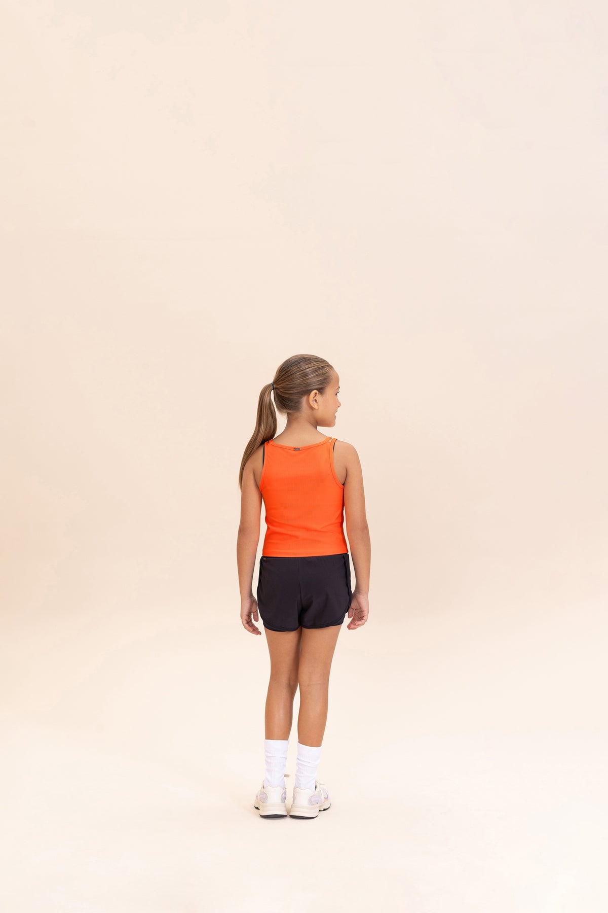 Ribbed Knit Kids Tank Top