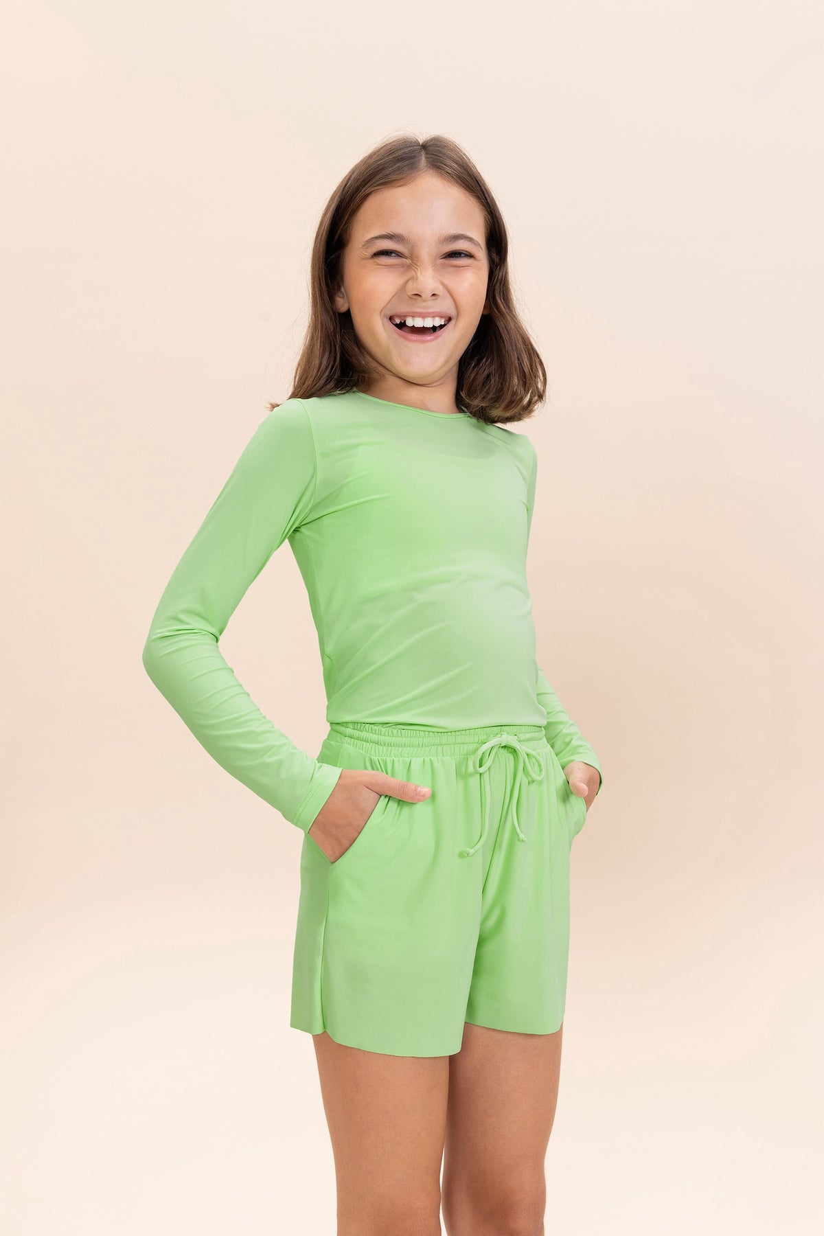 Wide Long Sleeve Blouse