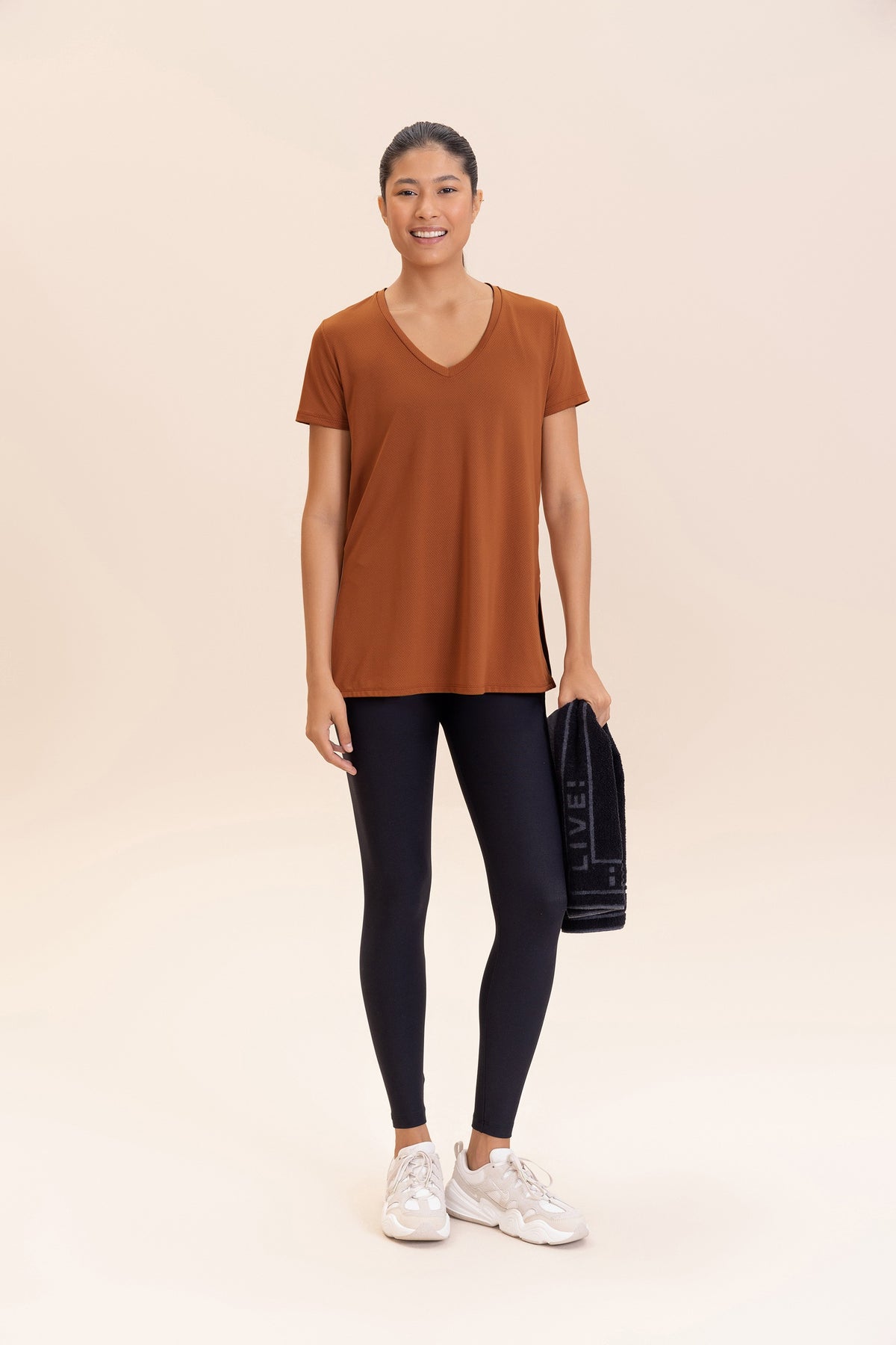 Action V-Neck T-Shirt