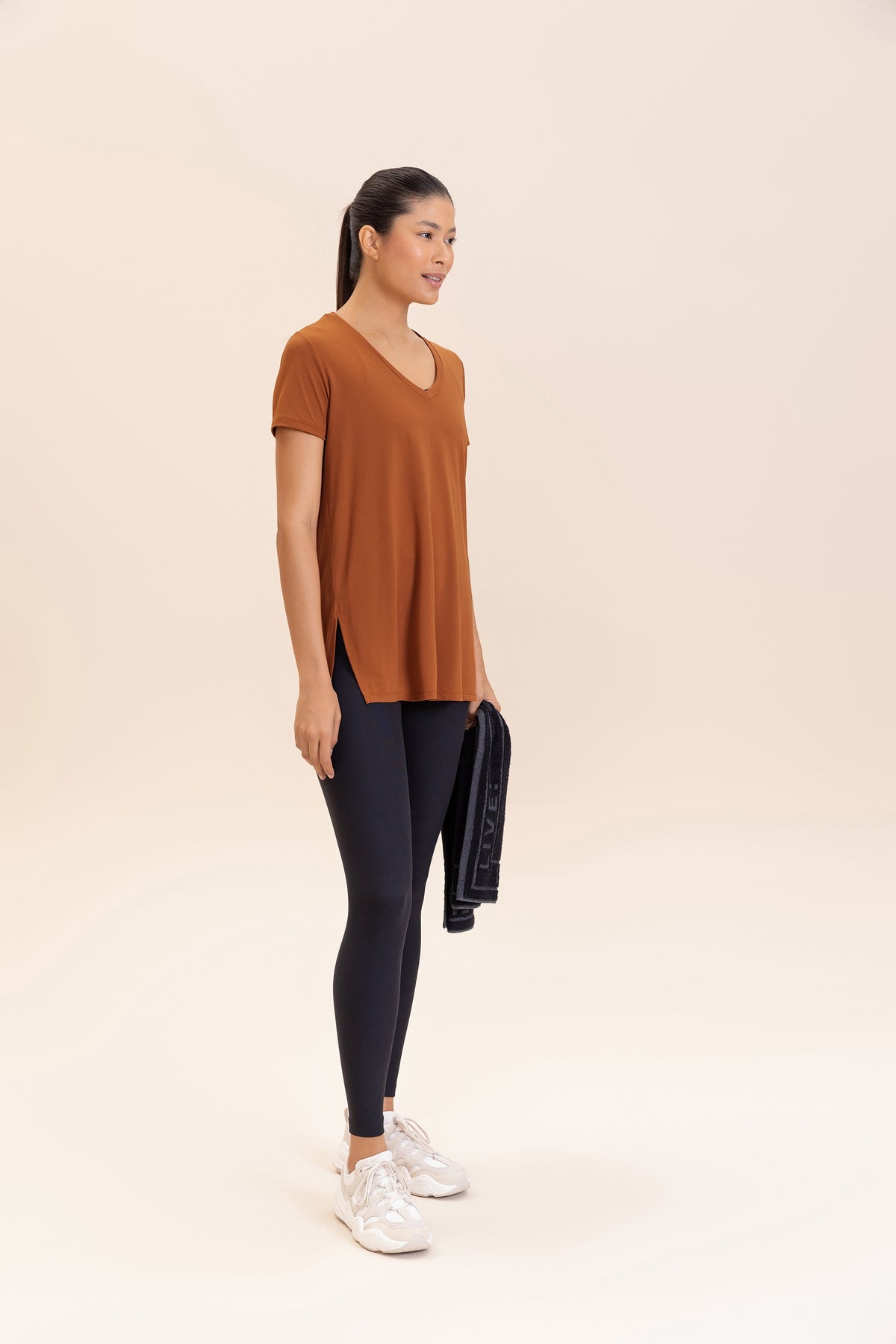 Action V-Neck T-Shirt