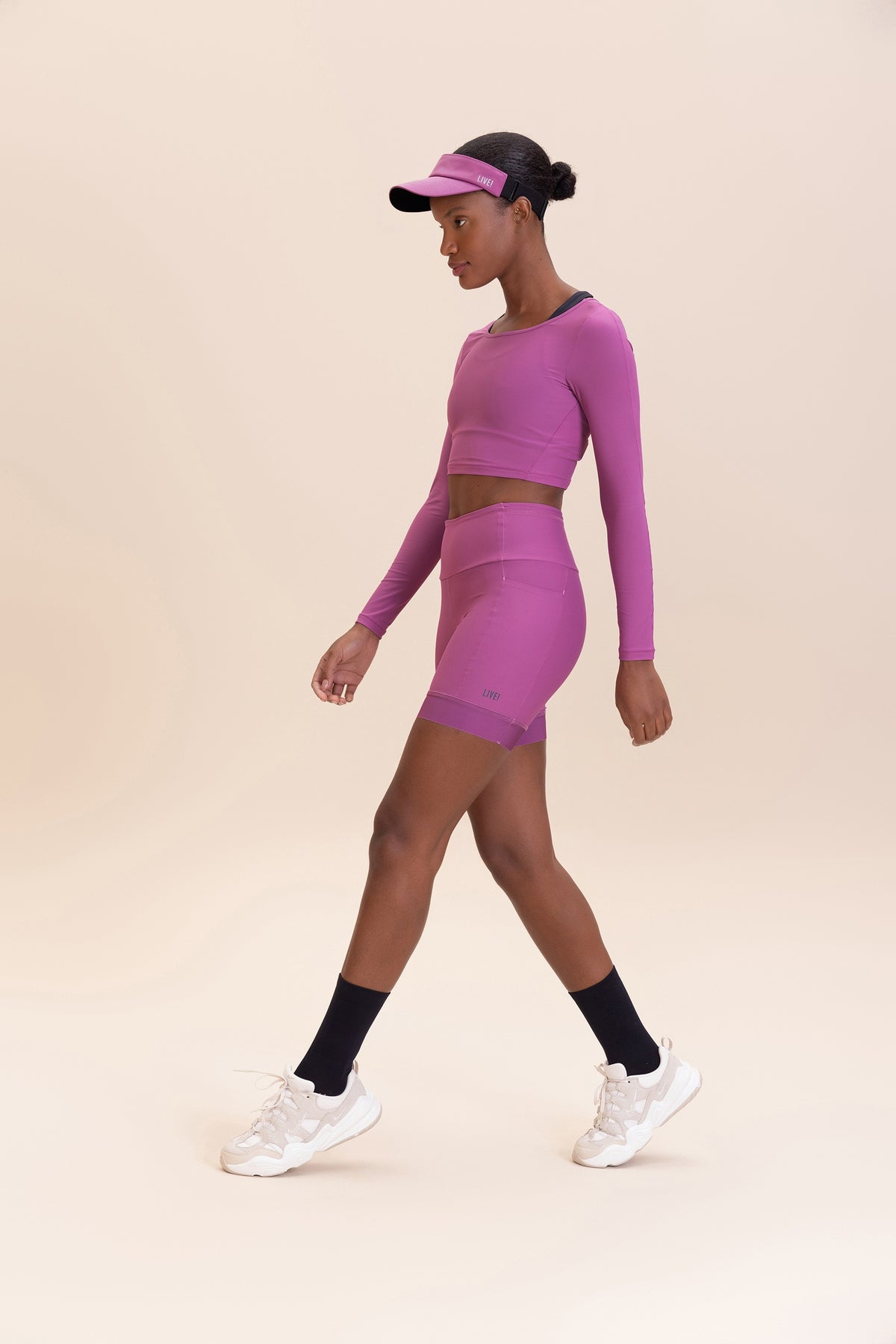 Harmony Crop Long-Sleeve Top