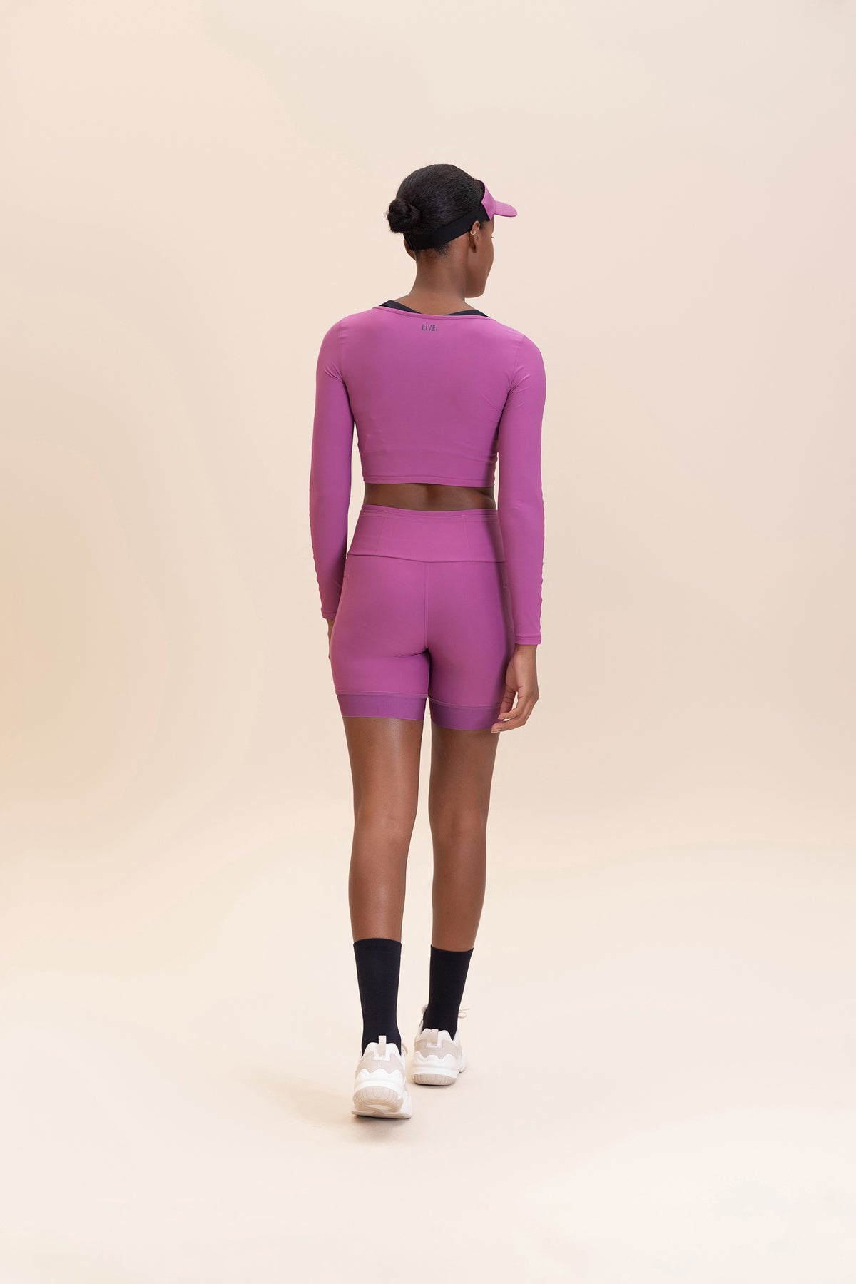 Harmony Crop Long-Sleeve Top