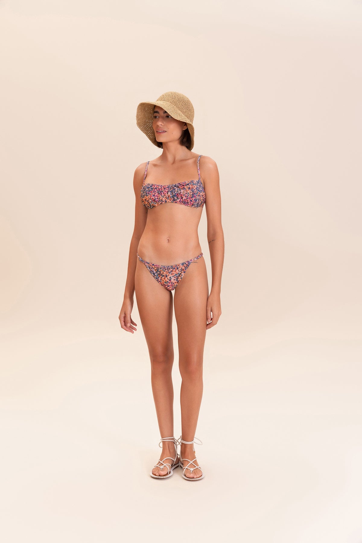 Primrose Ruffle Bandeau Top