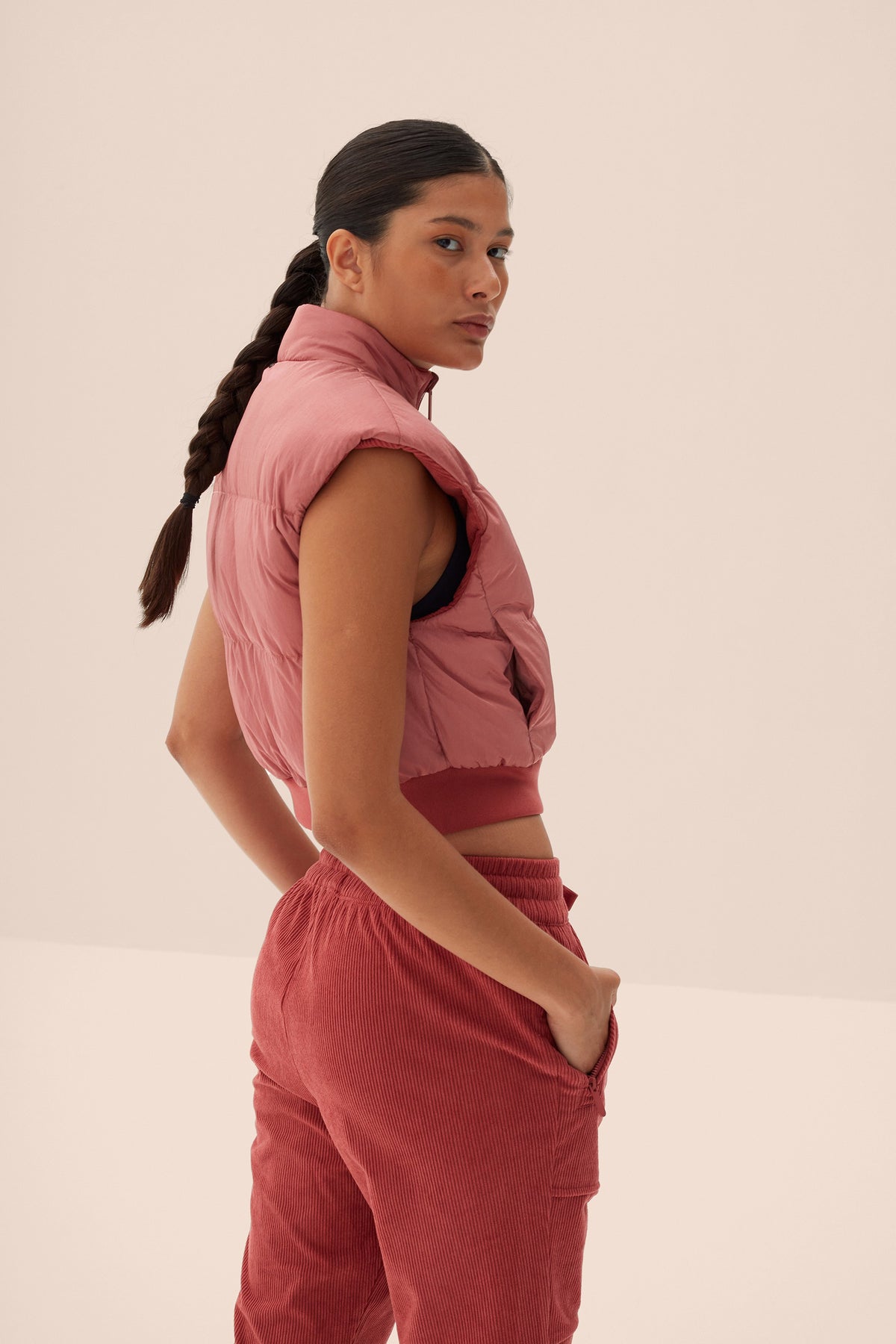 Velvety Reversible Vest