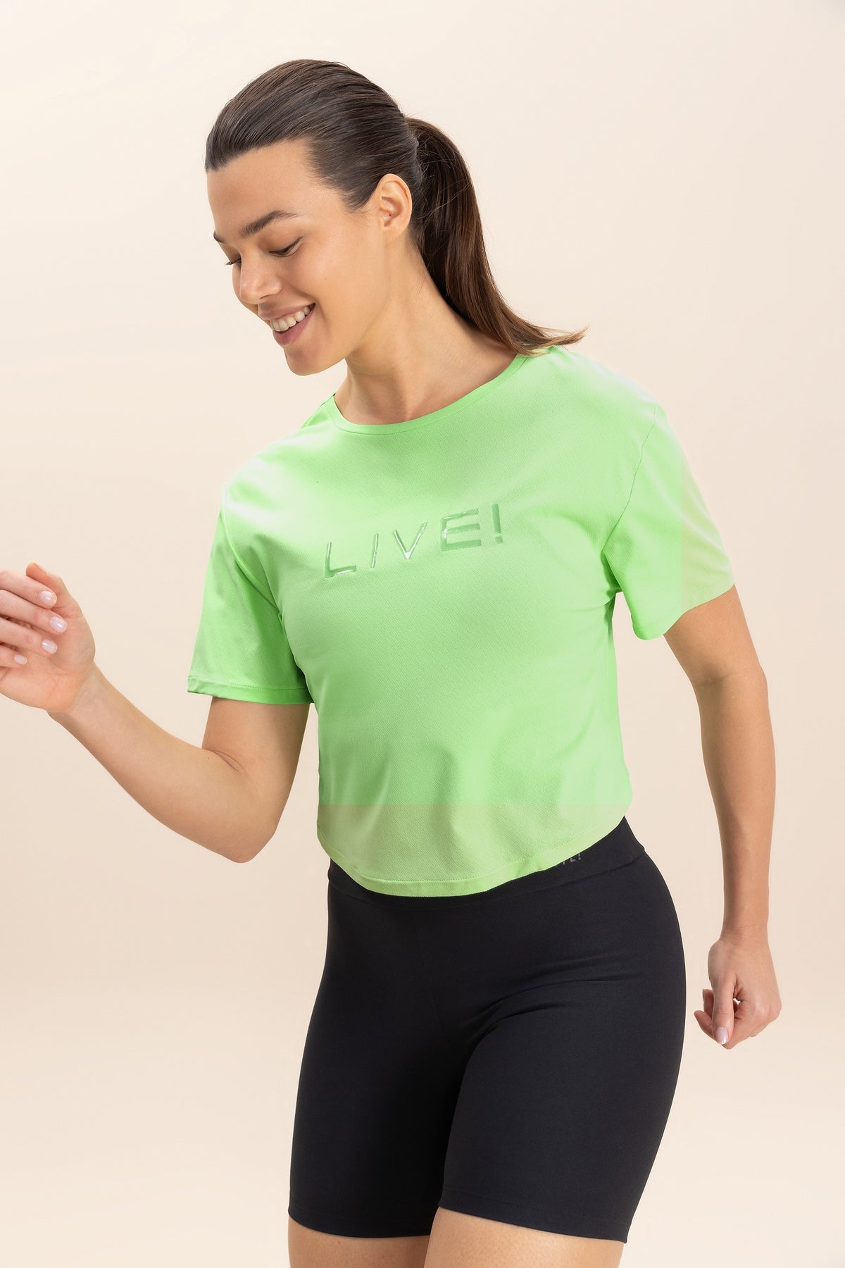 LIVE! Comfort Cropped T-Shirt