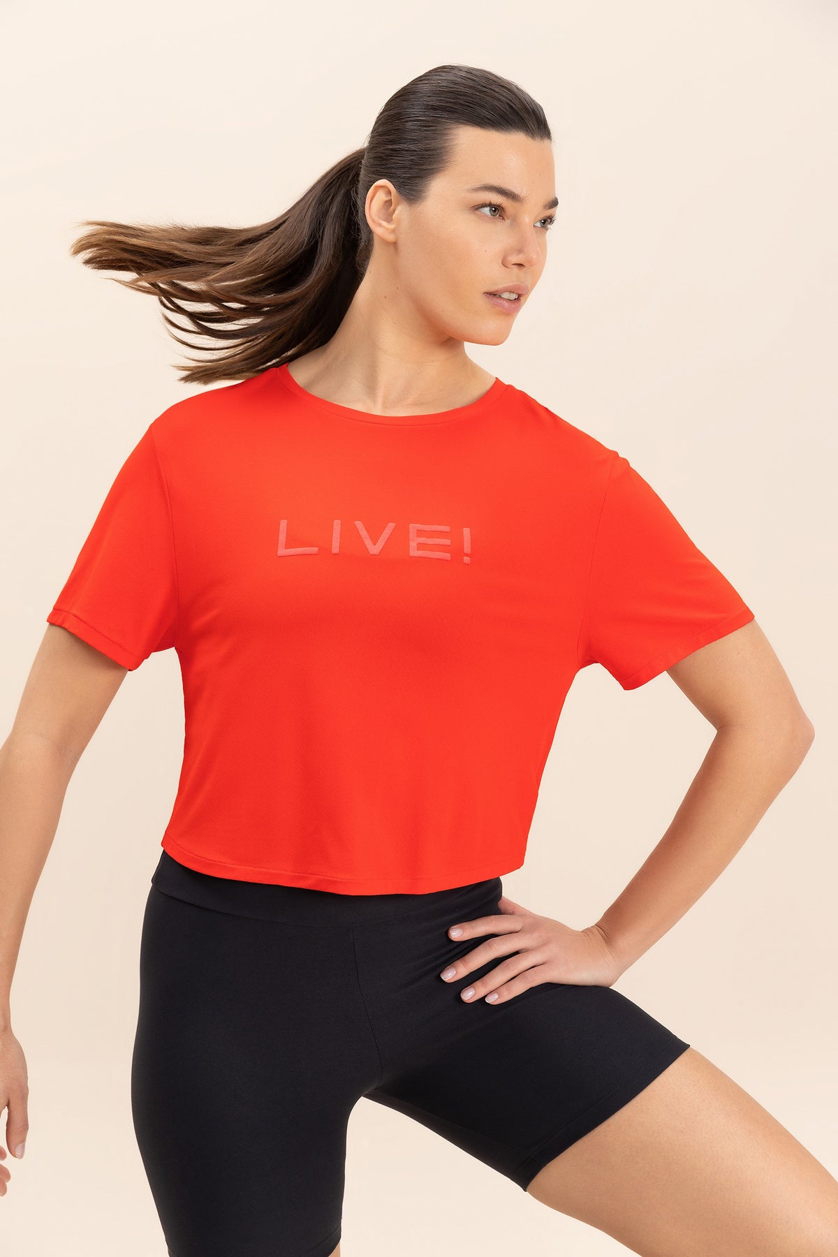 LIVE! Comfort Cropped T-Shirt