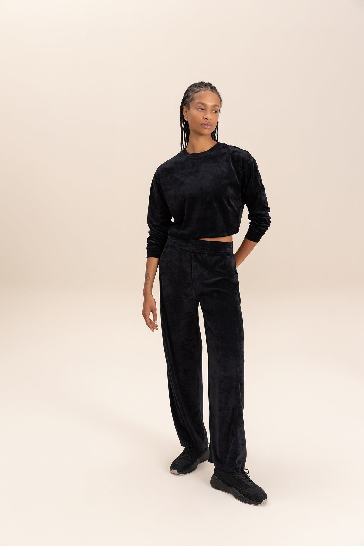 Plush Beat Straight Pants