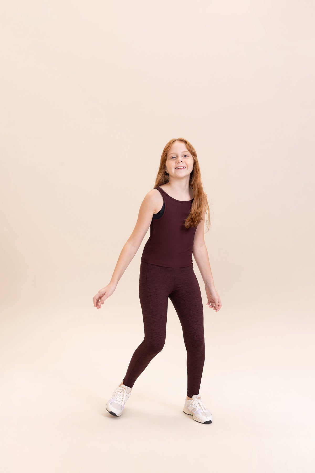 Ribbed Knit Kids Tank Top