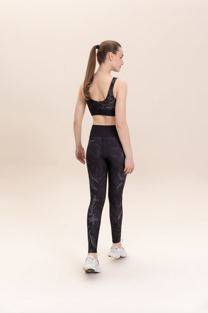Jungle Dark Sports Bra
