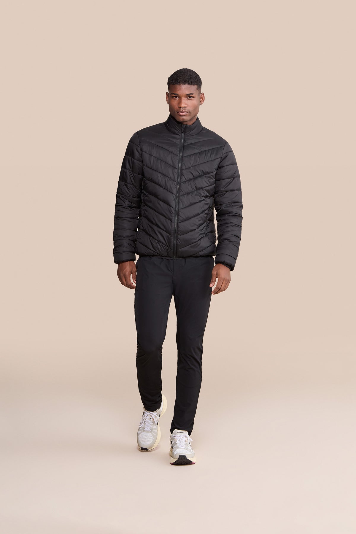 Fresh Nylon Men's Puffer Jacket