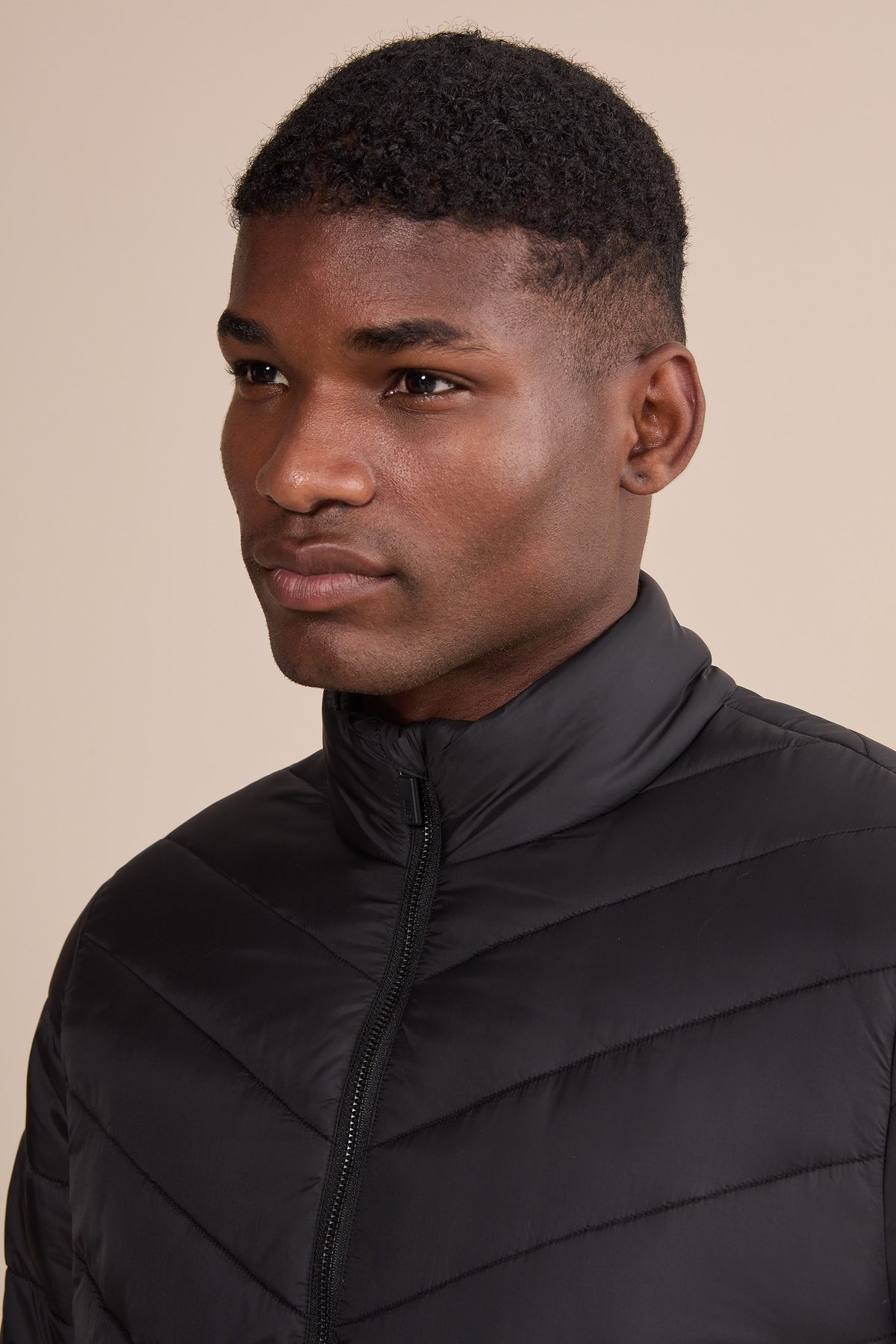 Fresh Nylon Men's Puffer Jacket